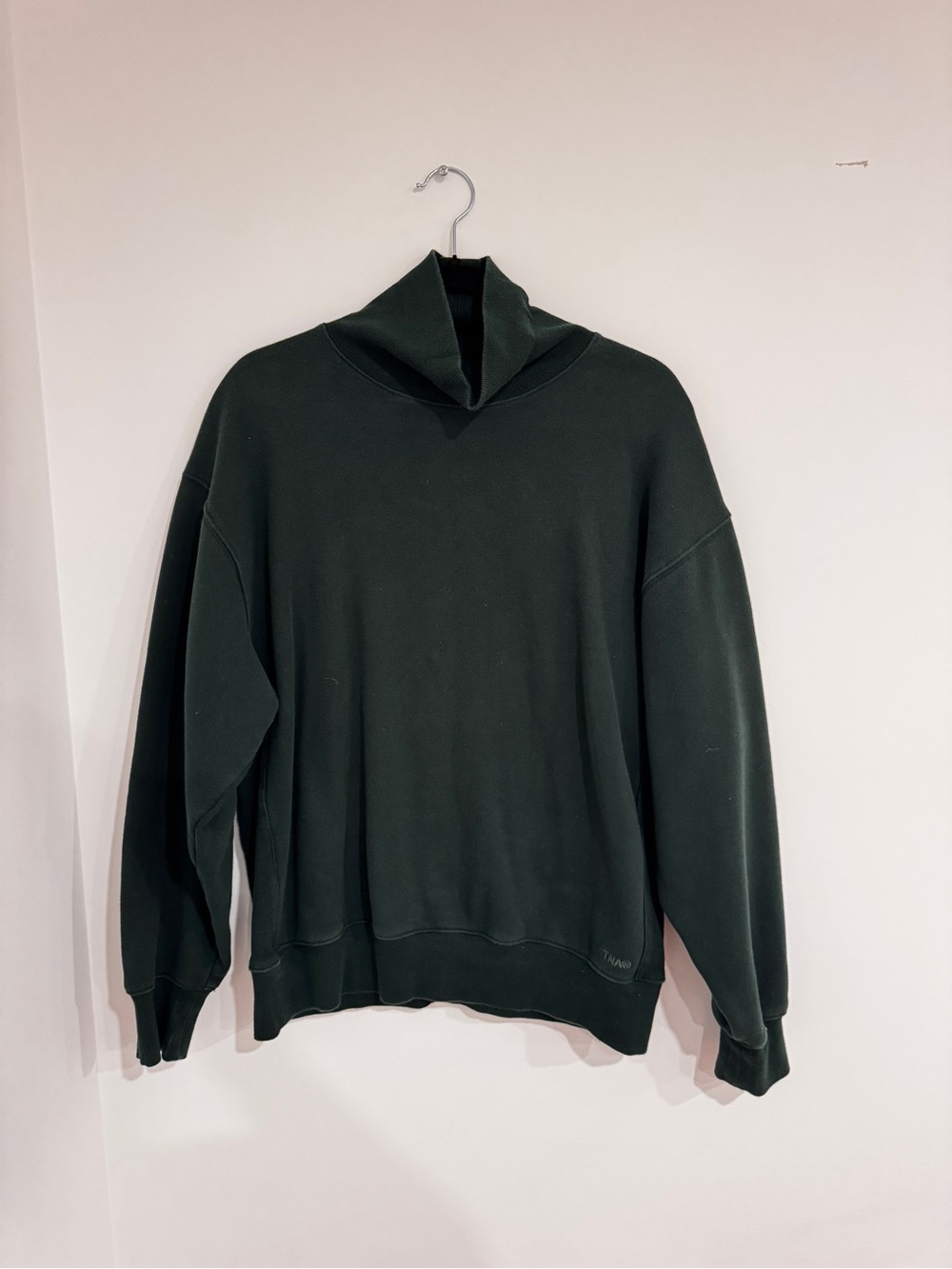 TNA Green Mock Neck